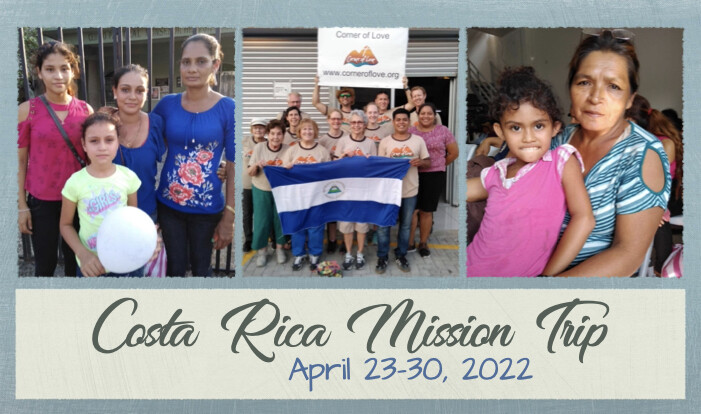 Costa Rica Mission Trip - Apr 23 2022 